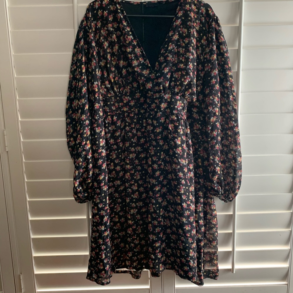 Torrid floral hem dress